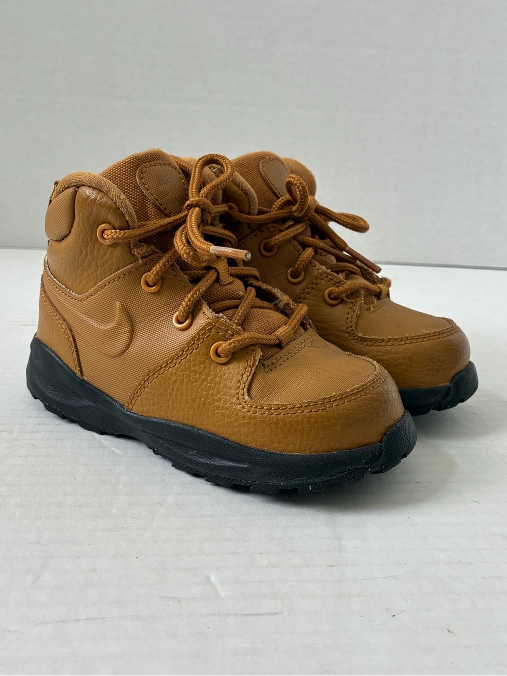 Nike Manoa LTR Boots Shoes (PS) BQ5374-700 Wheat/Wheat-Black Toddler 8C